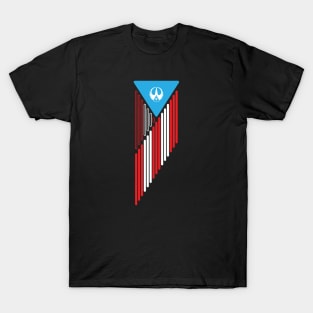 Triad of the Force - Flag (Vertical 1) T-Shirt